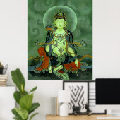 Poster Bouddha Manjushri (Bureau à domicile)