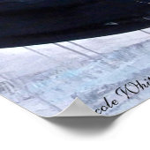 Poster Bouddha Moon - Nicole Whitty Art (Coin)