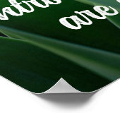 Poster Bouddha motivant (Coin)