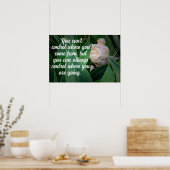 Poster Bouddha motivant (Cuisine)