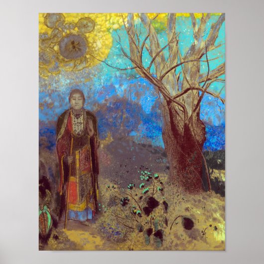 Poster Bouddha | Odilon Redon | (Devant)