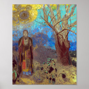 Poster Bouddha Odilon Redon