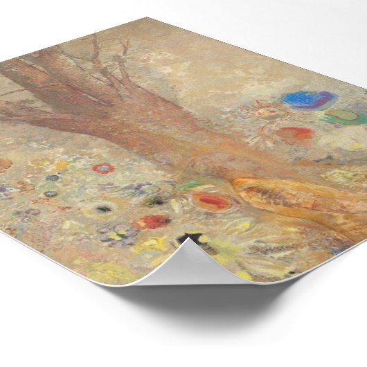 Poster Bouddha par Odilon Redon (Coin)