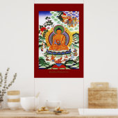Poster Bouddha Shakyamuni 2 Série d'affiches d'art religi (Cuisine)