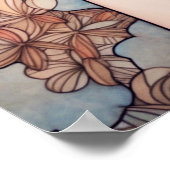 Poster Bouddha sous un soleil de South Beach (Coin)