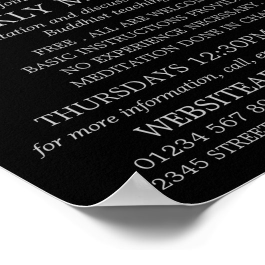 Poster Bouddha Statues, Groupe Bouddhiste Publicité (Coin)