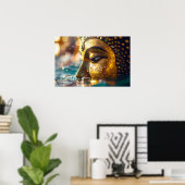 POSTER BOUDDHA - ZEN BOUDDHISME (Bureau à domicile)