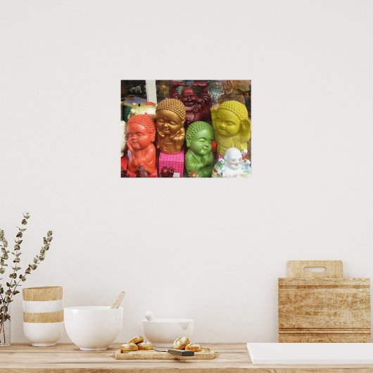 Poster Bouddhas de Chinatown (Cuisine)
