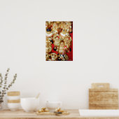 Poster Bouddhas riants chinois (Cuisine)