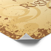 Poster Bouddhisme quatre et huit (Coin)