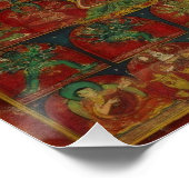 Poster Bouddhisme tibétain Divinité Kalachakra (Coin)