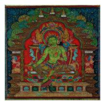 Bouddhisme tibétain Green Tara