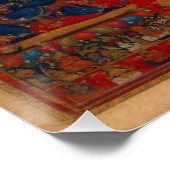 Poster Bouddhisme tibétain Mahakala (Coin)