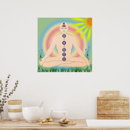 Poster bouddhiste (Cuisine)