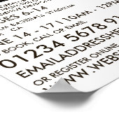 Poster Bouddy Baseball Bat, Camp De Baseball Publicité (Coin)