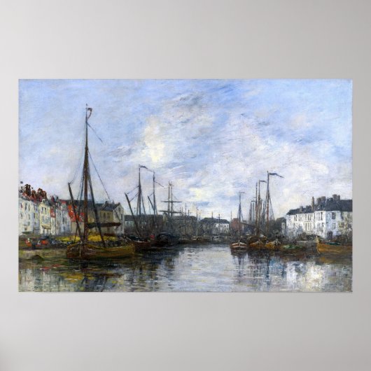 Poster Boudin - Bruxelles Harbour (Devant)
