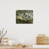 Poster Boudin - Cheval Breton (Cuisine)
