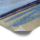 Poster Boudin - Ciel bleu Nuages blancs 1854 (Coin)