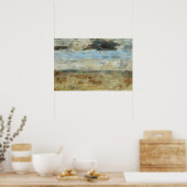 Poster Boudin - Ciel (étude) (Cuisine)