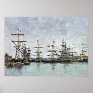 Poster Boudin - Deauville 1880