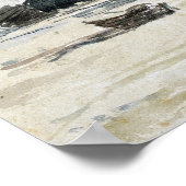 Poster Boudin - Épouses de pêcheurs, 1855 (Coin)