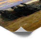 Poster Boudin - La Plage À Villerville, 1864 (Coin)