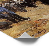 Poster Boudin - Marché À Trouville (Coin)