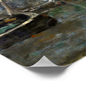 Poster Boudin - Pont De Bourse De Rotterdam 1876 (Coin)