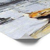 Poster Boudin - Port À Villefranche 1892 (Coin)