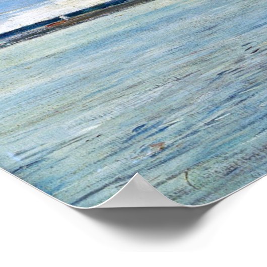 Poster Boudin - St. Vaast-La-Hougue (Coin)