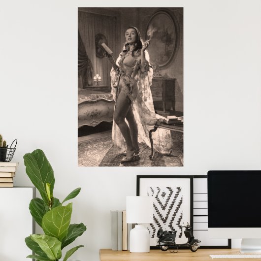 Poster Boudoir (Bureau à domicile)