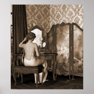 Poster Boudoir Réflexion