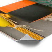 Poster Bouées à Blue Rocks Nouvelle-Écosse (Coin)