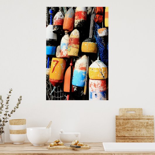 Poster Bouées Rockport (Cuisine)
