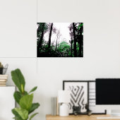Poster Bouffées de vert (Bureau à domicile)