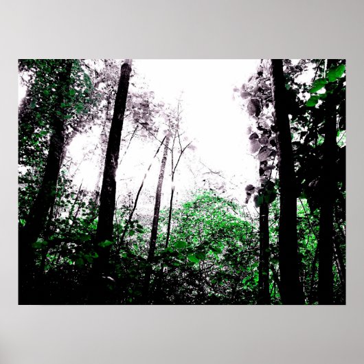 Poster Bouffées de vert (Devant)