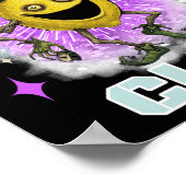 Poster Bouffon du Vide Ami Citron Sombre (Coin)