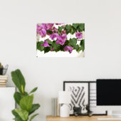 Poster Bougainvillea (Bureau à domicile)