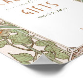 Poster Bougainvillea Cartes & Cadeaux Signer Mucha Vintag (Coin)