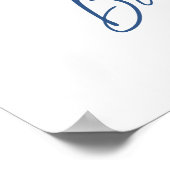 Poster Bougainvillea Douche nuptiale méditerranéenne bien (Coin)