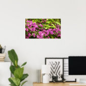 Poster Bougainvillées tropicales violettes (Bureau à domicile)