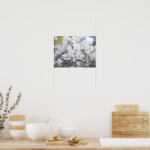 Poster Bougainvilliers blancs (Cuisine)