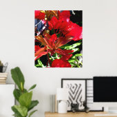 Poster Bouganvilla rouge (Bureau à domicile)