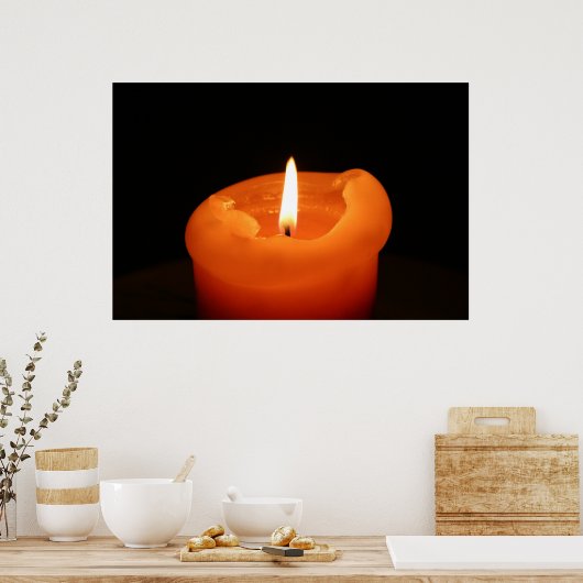 Poster Bougie (Cuisine)