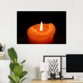 Poster Bougie (Bureau à domicile)