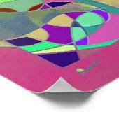 Poster Bougie Abstrait v2 (Coin)