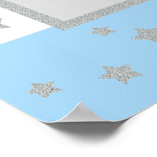 Poster Bougie Anniversaire Twinkle Twinkle Little Star (Coin)