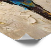 Poster Bougie bleue (Coin)
