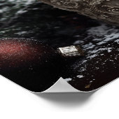 Poster Bougie de Noël (Coin)