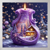 Poster Bougie décorative (Devant)